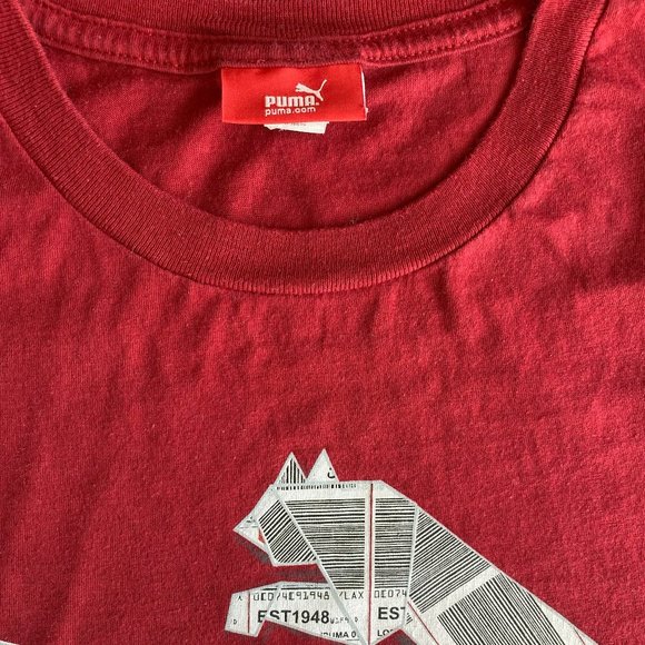 Vintage Puma Los Angeles Tee Sz.L - Picture 2 of 4